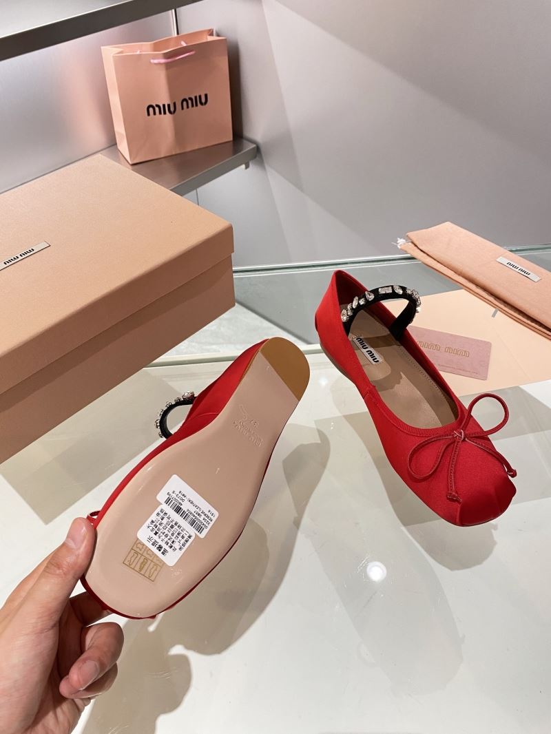 Miu Miu flat shoes